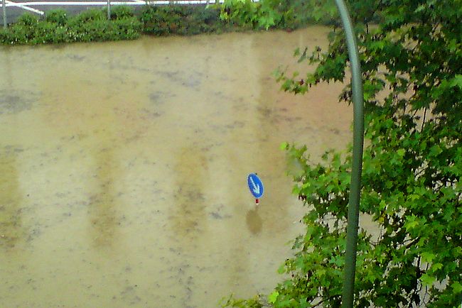 Überschwemmung in Osnabrück