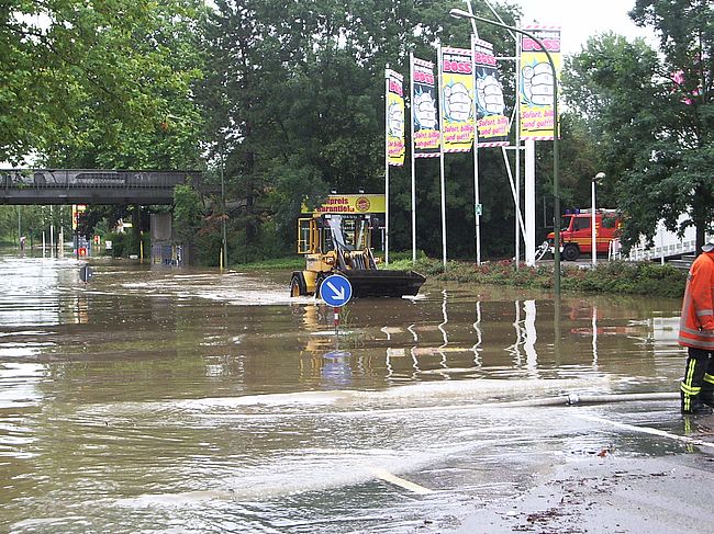 Überschwemmung in Osnabrück